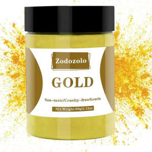 Pulbere pentru rasina epoxidica Zodozolo, auriu, 60 g