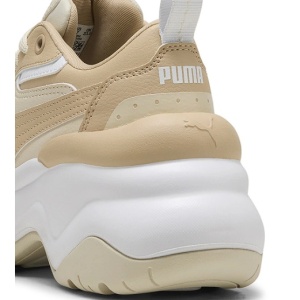 Puma, Pantofi sport demi-wedge Cilia, Bej, 37.5, Resigilat, Grad A - Img 3