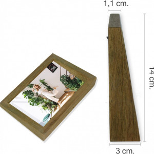 Rama foto HAES DECO, lemn, maro, 19,3 x 14 cm - Img 3