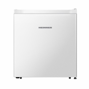 RESIGILAT – FRIGIDER MINIBAR HEINNER HMB-N45F+, Clasa F, 45L, 1 raft din sticla, Usa reversibila, H 50cm, Alb