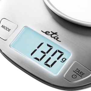 RESIGILAT - Cantar de bucatarie ETA DORI 6778, 5 Kg, precizie 1g, TARA, otel inoxidabil - Img 2