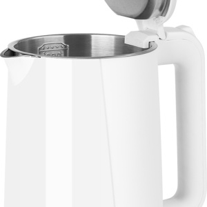 RESIGILAT - Fierbator electric ECG RK 1702 Safe to Touch White, 1.7 litri, 2200 W, interior din otel inoxidabil, pereti dubli, alb - Img 2