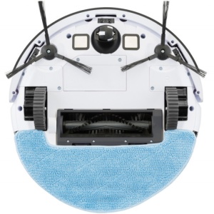 Robot aspirator cu mop ETA Aron 3512 90000, Wi-Fi, baterie Li-Ion 14.4 V, 300 ml, autoincarcare, navigare giroscopica, alb - Img 4