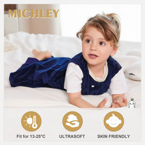Sac de dormit pentru copii MICHLEY, poliester, multicolor, 2-4 ani - Img 2