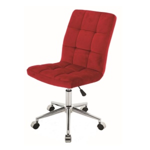 Scaun birou SL Q020, bordo - Img 2