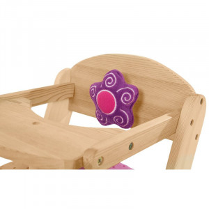 Scaun de copiii Happy Fee, lemn - Img 8