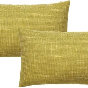 Set 2 fete de perna TanTomi, textil, galben, 30 x 50 cm