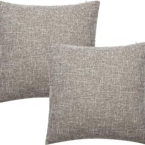 Set 2 fete de perna TanTomi, textil, gri, 45 x 45 cm