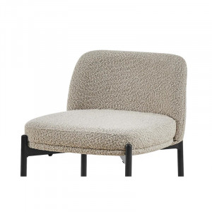 Set 2 scaune de bar Miren, textil/metal/plastic, alb/nisipiu, 85 x 41 x 38 cmSet 2 scaune de bar Miren, textil/metal/plastic, alb/nisipiu, 85 x 41 x 38 cm