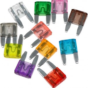 Set de 142 sigurante auto Waykino, 2A/3A/5A/7.5A/10A/15A/20A/25A/30A/35A/40A, metal/plastic, multicolor - Img 2