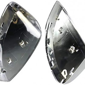 Set de 2 capace oglinzi retrovizoare pentru A3 / S3 / RS3 8V 2013-2018,NUVOKIM, ABS, gri inchis - Img 2