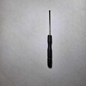 Set de 2 surubelnite Sharrb, plastic/metal, argintiu/negru, 8 cm