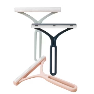 Set de 3 dispozitive de indepartare a scamelor ProsXinty, silicon/metal, roz/albastru/verde, 15 x 12,5 cm