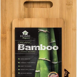 Set de 3 tocatoare Home Organics, bambus, natur, 21 x 15cm/ 28 x 22 cm / 33 x 22 cm