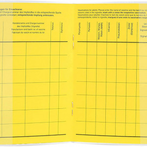 Set de 4 coperti pentru pasaport/carnet Mizijia, PVC, transparent, 96 x 135 mm - Img 3