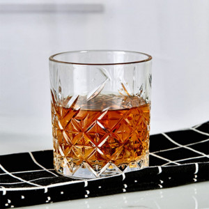 Set de 4 pahare de whisky SkySnow, sticla, transparent, 8,5 x 9 cm , 340 ml - Img 4