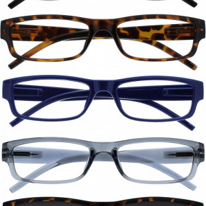 Set de 5 perechi de ochelari pentru citit Opulize, multicolor, +1.50