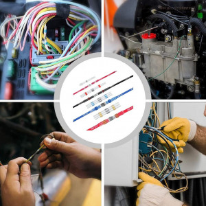 Set de 50 conectori pentru cabluri electrice de etansare SHENTIAN, multicolor, polipropilena - Img 4