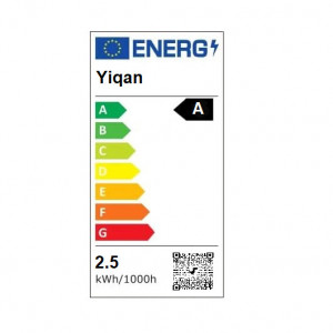 Set de 6 spoturi Yiqan, LED, aluminiu/sticla, negru/transparent, 5,6 x 0,6 cm - Img 8