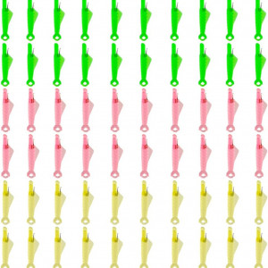 Set de 60 instrumente de filetare a acului de cusut XINMEIWEN, plastic/otel inoxidabil, multicolor, 3,14 x 6,2 mm