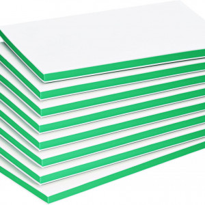 Set de 8 blocuri pentru sculptat Sourcing Map, alb/verde, 150 x 100 x 8 mm