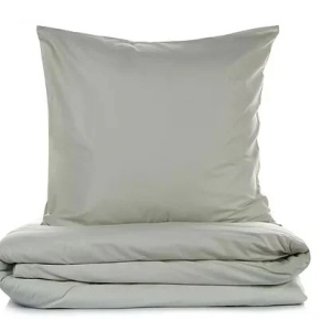 Set husa pilota + 2 fete de perna, bumbac ranforce 100%, 200x200 cm + 2x80x80 cm, verde salvie - Verificat A · Re-Bloom - Img 3