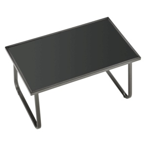 Set mobilier de gradina si terasa HM Conor, metalic, textilena, cu canapea, fotolii si masuta cafea, 4 persoane, gri inchis - Img 4