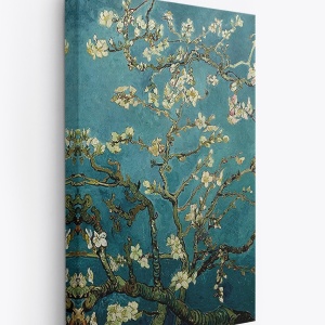Set tablouri decorative Re-Bloom, 3 piese, panza/lemn, multicolor, 50 x 70 cm - Img 4