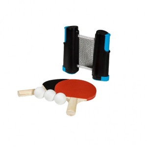 Set tenis de masa cu palete mingi si fileu extensibil SportX - Img 2