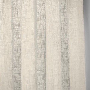 Softy perdea semitransparenta 140x245 cm, 100% poliester, gri deschis - Verificat A · Re-Bloom - Img 4