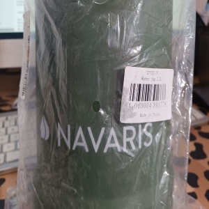 Sticla de apa din otel inoxidabil Navaris, 2 l, verde,, Resigilat, Grad A - Img 5