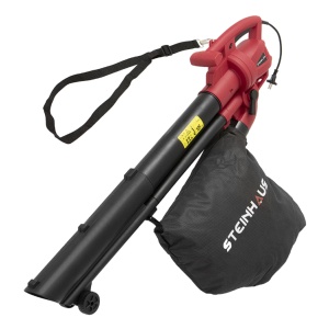 Suflanta si aspirator cu tocator pentru frunze Steinhaus PRO-BL3000, 6 trepte, 3000W, sac de 40L, Resigilat, Grad B