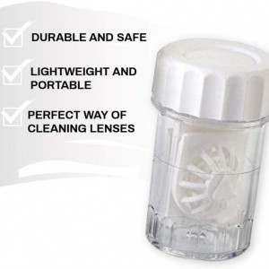 Suport pentru lentile de contact Sports Vision, plastic, alb, 47,44 x 29,20 mm - Img 5