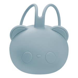 Suport pentru suzeta din silicon, AppeKids, The Little Bear - Aqua Blue - Img 1