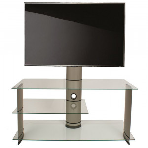 Suport TV Tamworth, transparent, 120 x 90 x 40 cm - Img 2