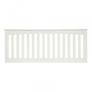 Tăblie pat Amesbury, alb, 65cm H x 3cm D x 183 cm L
