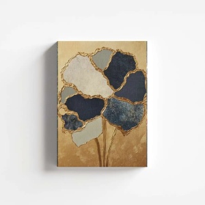 Tablou decorativ canvas, 45x70 cm, panza 100% grosime 3mm, rama lemn pin 100%, multicolor - Verificat A · Re-Bloom
