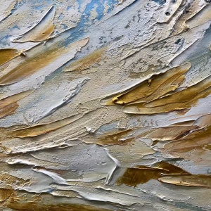 Tablou decorativ canvas, 50x120 cm, panza/lemn, format panoramic, multicolor - Verificat A · Re-Bloom - Img 4