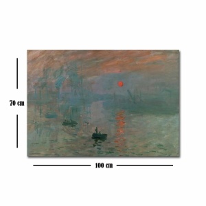 Tablou decorativ Re-Bloom, lemn/panza, multicolor, 70 x 100 cm - Img 2