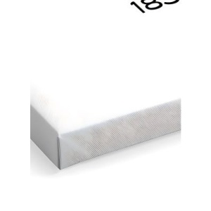 Tablou decorativ Re-Bloom, panza/lemn, alb/negru, 40 x 60 cm - Img 2