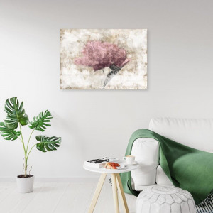 Tablou Lily Manor, panza, roz/bej, 60 x 90 cm - Img 4