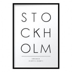 Tablou Stockholm, 30 x 40 cm