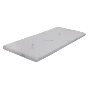 Topper saltea CEDA Memory, 90 x 200 cm, spuma cu memorie 3 cm, husa din fibre Tencel si material antialunecare, detasabila si lavabila