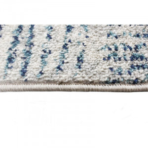 Traversa Chilton, polipropilena, fildes/albastru, 76 x 244 cm - Img 2