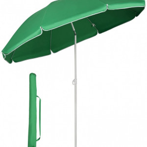 Umbrela de protectie solara Sekey®, verde, poliester, UV20+, 160 cm