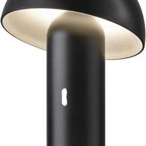 Veioza Sompex, LED, plastic, negru, 16 x 25 cm