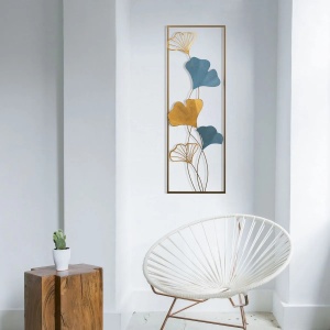 Wallxpert decor de perete din metal, 32x90 cm, grosime 0.8mm, pictat manual, multicolor - Verificat A · Re-Bloom - Img 2