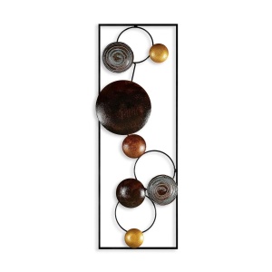 Wallxpert decor de perete metal, 32x90x4 cm, multicolor - Verificat A · Re-Bloom