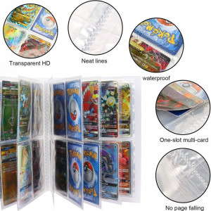 Album foto cu Pokemon Uniguardian, polipropilena/carton, multicolor, 240 piese - Img 6