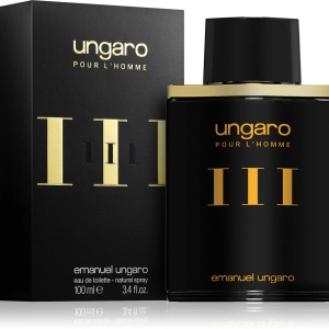 Apa de toaleta Emanuel Ungaro Pour L'Homme III, pentru barbati, 100ml